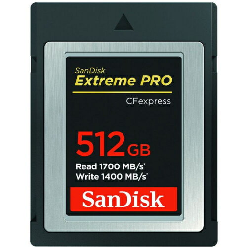 SanDisk(サンディスク) SDCFE-512G-JN4NN エクストリームプロ CFexpress Type B 512GB SanDisk(サンディスク) SDCFE-512G-JN4NN エクストリームプロ CFexpress Type B 512GB