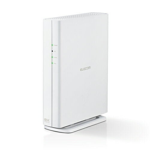 쥳 ELECOM WTC-X3000GS-W Wi-Fi6(11ax) б ̵LAN Ѵ 2402+574Mbps WTCX3000GSW