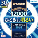 ホタルクス(HotaluX) FCL30EX-D-XL2-2P ライフルック 30形 ×2 昼光色 丸形 蛍光灯