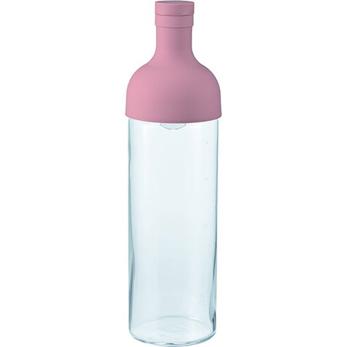 ハリオ(HARIO) FIB-75-SPR(スモーキーピンク) フィルターインボトル 750ml ガラス製