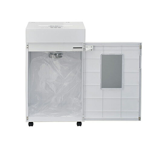 【長期保証付】ナカバヤシ NSE-DLM01W ホワイト パーソナルシュレッダ ダストレス マイクロカット 静音仕様