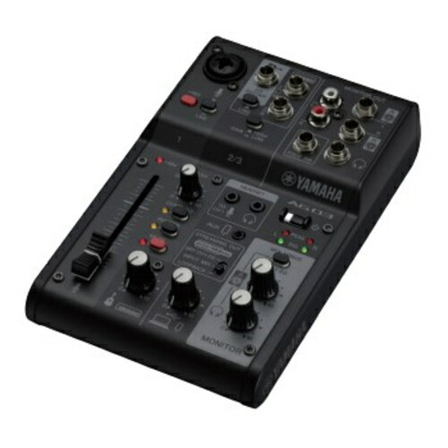 ヤマハ YAMAHA AG03MK2(ブラック) USB接続 Live Streaming Mixer AG03MK2B