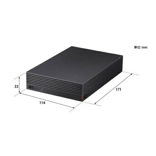 HD-EDC6U3-BA USB 3.2(Gen1) 対応 高性能CMR HDD採用 HDD 6TB