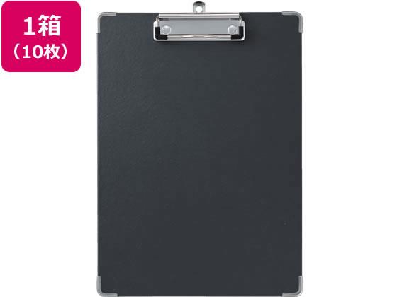 キングジム 用箋挟み A4タテ 短辺とじ 黒 10枚[代引不可]