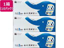 河野製紙 水に流せるティッシュ 3枚重ね 120組×3個 10パック[代引不可]