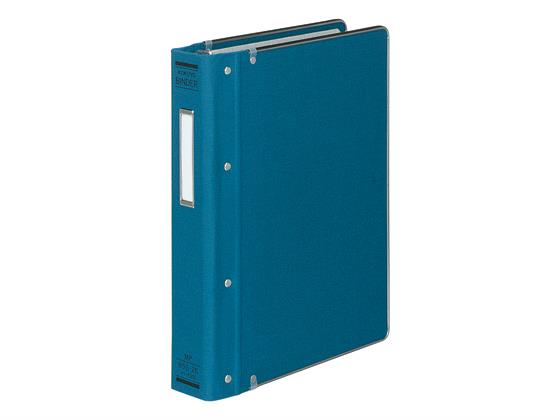 コクヨ バインダーMP 布貼り B5タテ 26穴 青[代引不可]
