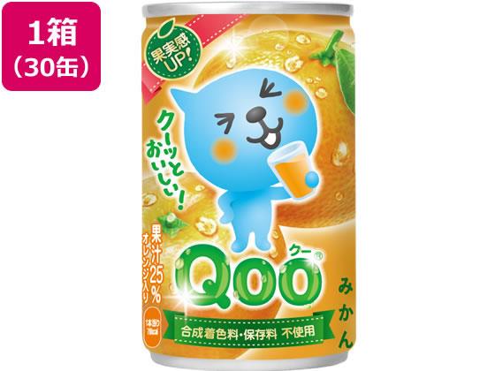 日本コカ・コーラ ミニッツメイド Qoo オレンジ 160g×30缶[代引不可]
