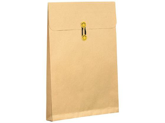 高春堂 クラフト封筒マチヒモ付 A3用 120g／m2 10枚[代引不可]