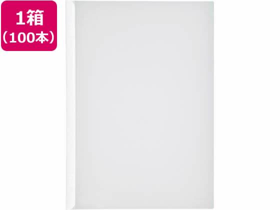 リヒトラブ リクエスト スライドバーファイル A4タテ 20枚収容 白 100冊[代引不可]