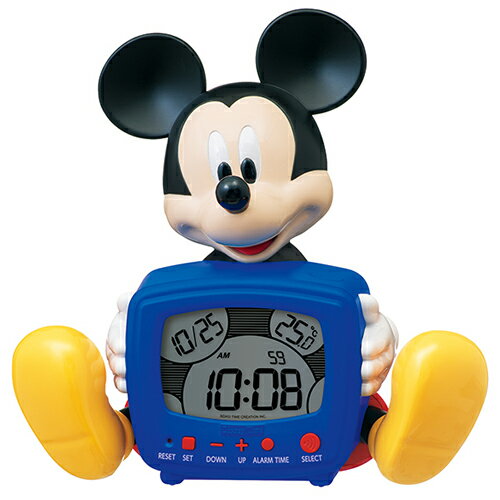 FD485A ディズニー ミッキーマウス 目覚まし時計 デジタル表示 置き時計 FD485A ディズニー ミッキーマウス 目覚まし時計 デジタル表示 置き時計