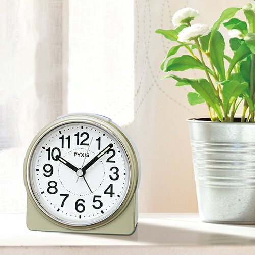 セイコー(SEIKO) NR451W ライトつき 目覚まし時計 スイープセコンド 連続秒針 タイプ/スヌーズ機能付 [3]