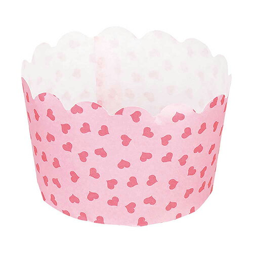 リバティーコーポレーション LD-590 プチハート Style Dolce 製菓用品 オーブン専用 紙製 マフィンカッ..