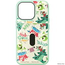 PGA PG-DPT22Q18MOI(モンスターズ・インク) iPhone 14 Pro用 タフポケットケース