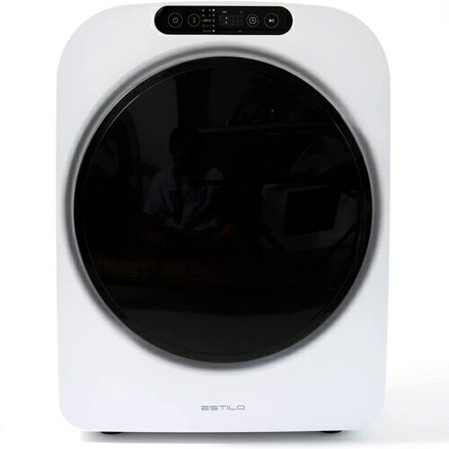 【長期5年保証付】エスティロ(ESTILO) ILD-321UWB-JP ホワイト エスティロPROミニ衣類乾燥機 最大3kg