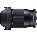 シグマ(SIGMA) 16mm F1.4 DC DN ニコンZマウント用 Contemporaryライン 交換レンズ