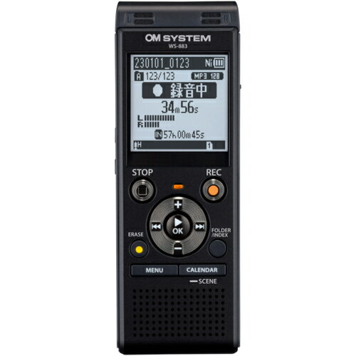 OM SYSTEM WS883 ICレコーダー 8GB内蔵メモリー OM SYSTEM WS883 ICレコーダー 8GB内蔵メモリー