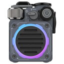 MUZEN(ミューゼン) MWPVXLG(グレー) CYBER CUBE Bluetooth対応 ポータブルスピーカー(2)