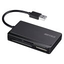 バッファロー(BUFFALO) BSCR300U2BK(ブラック) カードリーダー