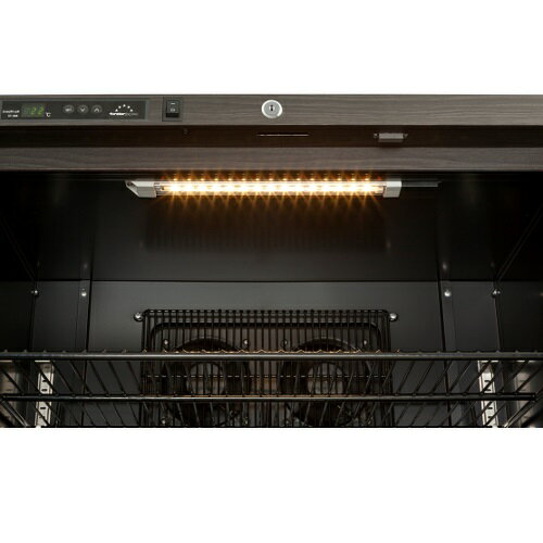 【標準設置料金込】【長期保証付】フォルスター(forster) ST-408L-WK ロングフレッシュ 日本製ワインセラー 120本収納 左開き 鋼板扉 酷暑対応 インバーターセラー