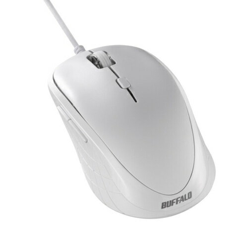 �Хåե�����(BUFFALO) BSMBU310WH �ۥ磻�� BlueLED ͭ���ޥ��� 5�ܥ���