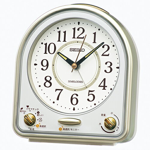 セイコー(SEIKO) QM750G 目覚まし時計...