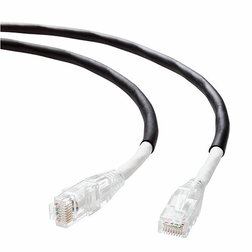 Cross （~5 m） - エレコム ELECOM LD-GPAOS/BK80 ブラック LANケーブル CAT6A 80m 屋外用 高速 10Gbps ストレート LDGPAOSBK80