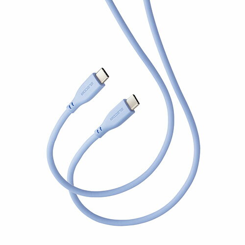 樂天商城 - エレコム(ELECOM) MPA-CCSS20BU ゼニスブルー タイプC ケーブル USB Type C to Type C 2m PD