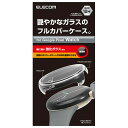 エレコム(ELECOM) SW-PI221FCGCR(クリア) Google Pixel Watch フルカバーケース ガラス素材