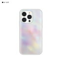 グルマンディーズ(gourmandis) IFT-124-AUR(オーロラ) iPhone14 Pro/ 13 Pro用ケース IIIIfit Clear Premium