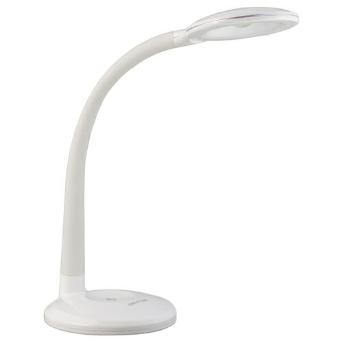 樂天商城 - ジェントス GENTOS DK-R255WH ホワイト 眼のことを考えたデスクライト LEDデスクライト DKR255WH