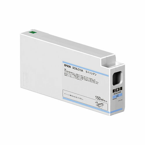 Rakuten - エプソン EPSON SC9LC15A 純正 インクカートリッジ ライトシアン 150ml