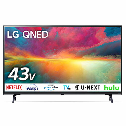 LGエレクトロニクス LG 43QNED75JRA 4K量子ドット液晶テレビ 43V型 43QNED75JRA