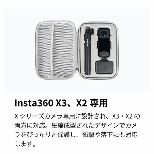 Insta360 Insta360 Xシリーズ用収納ケース CINSBAQG 国内正規品
