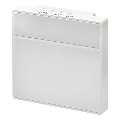 エルパ(ELPA) PM-LF005PIR-W LEDセンサー付ライト 乾電池式 フラット人感センサー