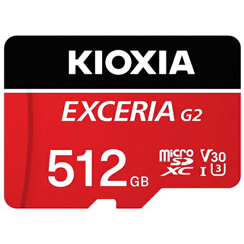 LINVA KIOXIA KMU-B512GR(bh) EXCERIA G2 microSDHC/microSDXC UHS-I J[h 512G KMUB512GR