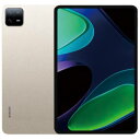 【エントリーでポイント最大18倍】シャオミ 小米 Xiaomi Pad 6 11型 8GB/128GB/WiFi/シャンパンゴールド VHU4358JP VHU4358JP