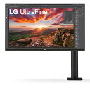 楽天ECカレントLGエレクトロニクス LG 27UN880-B LG UltraFine Display Ergo 27型 4Kディスプレイ アームスタンド 27UN880B