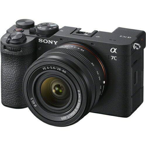 ソニー SONY α7C II ズームレンズキット(ブラック) フルサイズミラーレス一眼カメラ ILCE-7CM2L ILCE7CM2LB