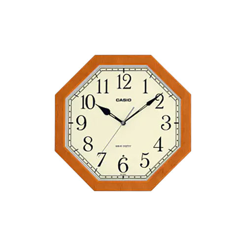 CASIO(カシオ) IQ-1023J-7JF 薄茶 電波掛時計