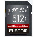 GR ELECOM MF-FS512GU23V6R UHS-II SDXCJ[h 512GB MFFS512GU23V6R