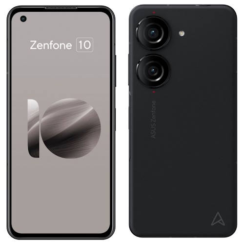 ASUS(エイスース) Zenfone 10 5.9型 8GB/256GB ミッドナイトブラック SIMフリー ZF10-BK8S256