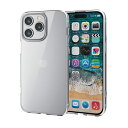 エレコム(ELECOM) iPhone15 Pro Max ケース ハイブリッド 衝撃吸収 硬度5H クリア