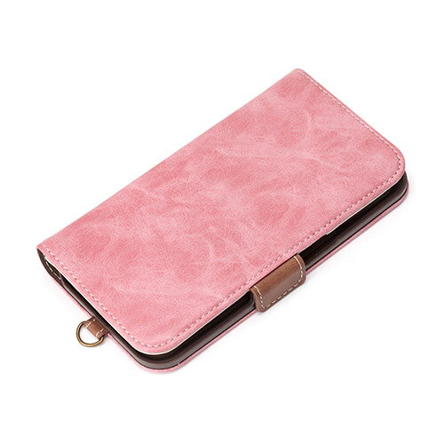 樂天商城 - PGA iPhone15 Plus用 フリップカバー ダスティピンク
