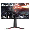 LGエレクトロニクス(LG) 27GP95RP-B LG UltraGear 27型 4Kゲーミングディスプレイ