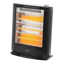 山善 YAMAZEN DSE-SC103-AB 障害物センサー遠赤3本管・スチーム付電気ストーブ 990W DSESC103AB