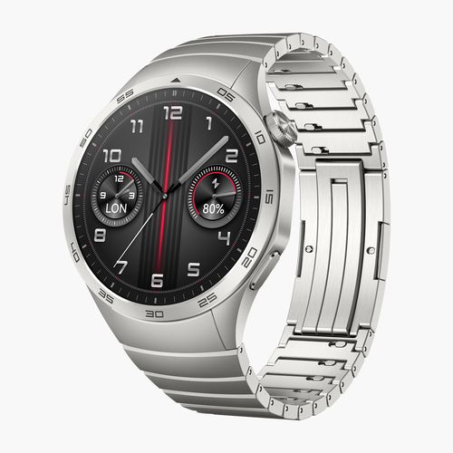 【長期保証付】HUAWEI ファーウェイ HUAWEI WATCH GT 4 46mm グレー ステンレスバンド WATCHGT446MMGR