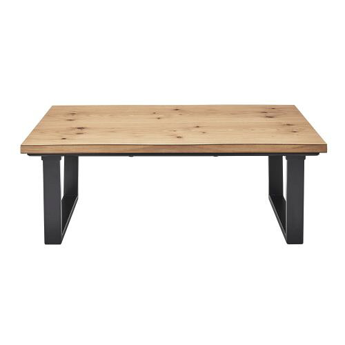 ECカレントのユアサプライムス ジーク105 NA ナチュラル リビングこたつ 天然木突板仕様 105×60cm 105NA｜アングル3