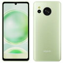 商品写真：シャープ(SHARP) AQUOS sense8 SH-M26 G ペールグリーン 6.1型 6GB/128GB SIMフリー