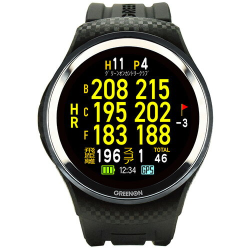 グリーンオン G019 THE GOLF WATCH A1III 腕時計型ゴルフ用GPSナビ G019