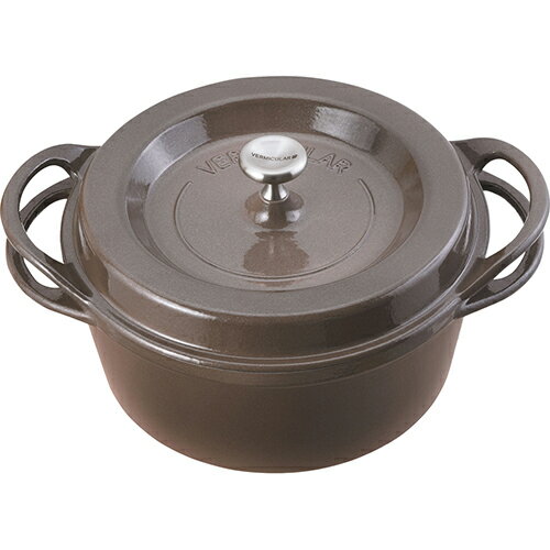 バーミキュラ 【訳あり】オーブンポットラウンド 14cm パールブラウン BRN14Rのサムネイル